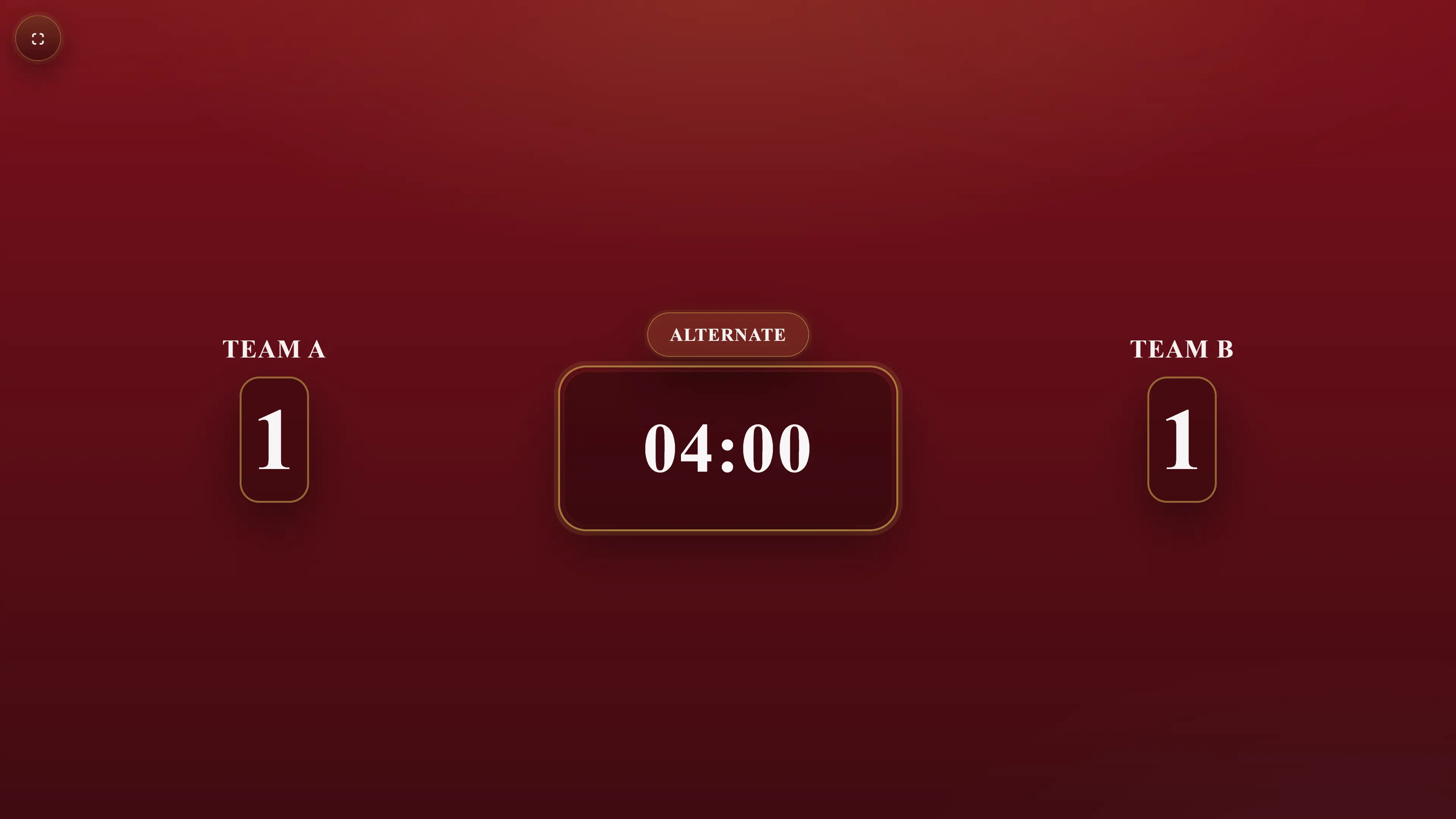 SCQ Scoreboard Main Scoreboard window